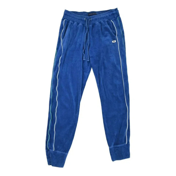 ABERCROMBIE & FITCH Unisex Lounge Terry Y2K  Track Pants Jogger Gym Athletic S - Picture 1 of 10